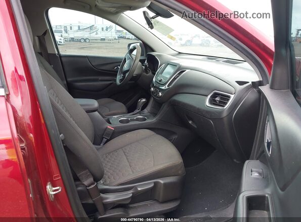3GNAXJEV3JS617033 2018 CHEVROLET EQUINOX Красный Вид салона спереди
