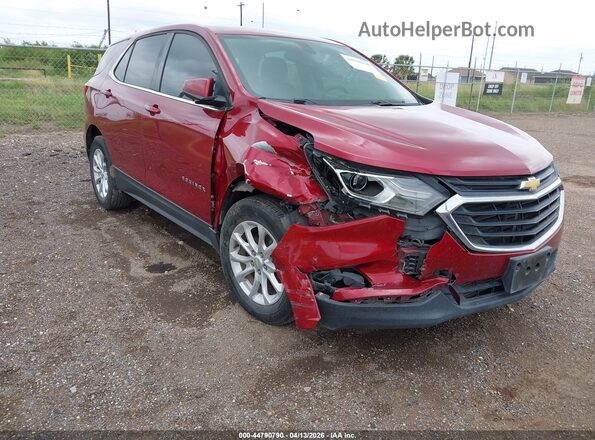 3GNAXJEV3JS617033 2018 CHEVROLET EQUINOX Красный Вид спереди