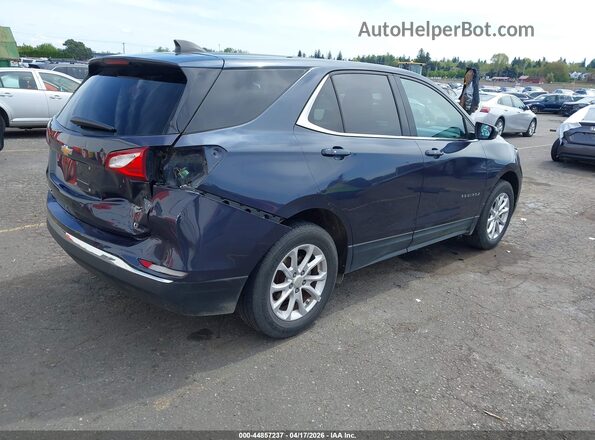 3GNAXJEV3JS617453 2018 CHEVROLET EQUINOX Blue უკანა მარჯვენა