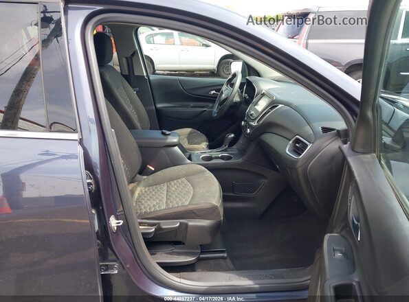 3GNAXJEV3JS617453 2018 CHEVROLET EQUINOX Blue წინა სალონის ხედი