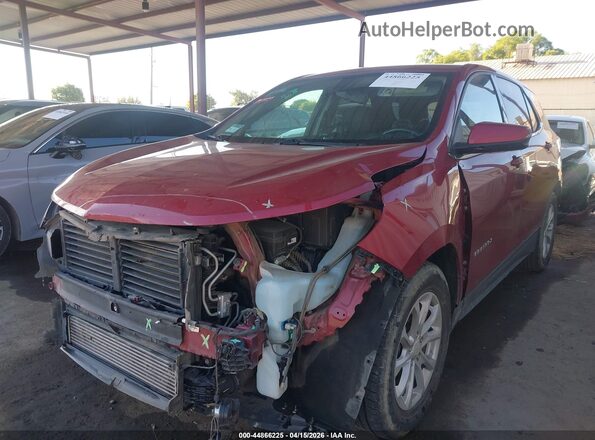 3GNAXJEV4JS559661 2018 CHEVROLET EQUINOX Red Przód lewy
