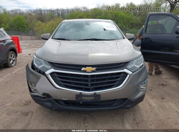 3GNAXJEV7JS557452 2018 CHEVROLET EQUINOX Gray Սարքավորումների վահանակի տեսք