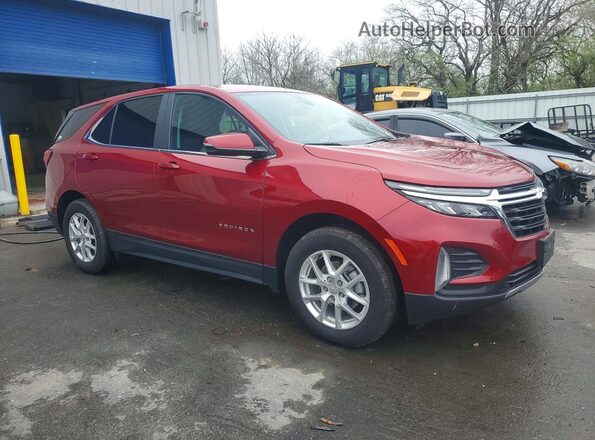 3GNAXKEG5RL310735 2024 CHEVROLET EQUINOX Red Przód prawy