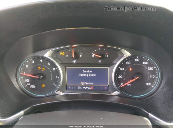 3GNAXLEX2LL220231 2020 CHEVROLET EQUINOX Blue Widok tylnych siedzeń