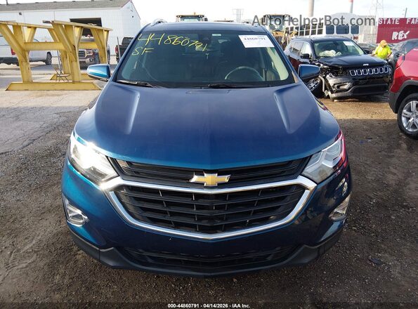 3GNAXLEX2LL220231 2020 CHEVROLET EQUINOX Blue Widok zestawu wskaźników