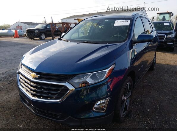 3GNAXLEX2LL220231 2020 CHEVROLET EQUINOX Blue Przód lewy
