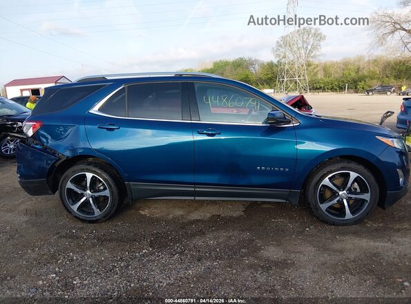 3GNAXLEX2LL220231 2020 CHEVROLET EQUINOX Blue Widok wnętrza z tyłu