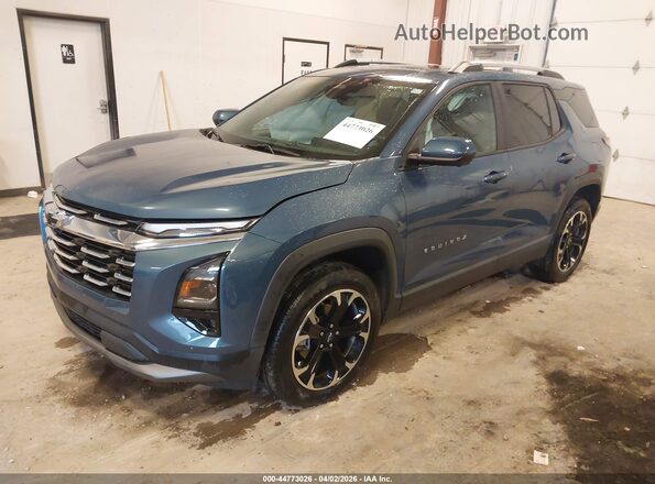 3GNAXPEG3SL124128 2025 CHEVROLET EQUINOX Blue Front left