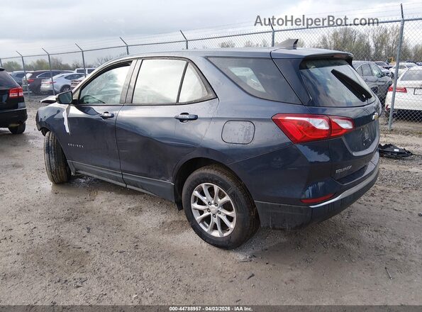 3GNAXREV7JS622931 2018 CHEVROLET EQUINOX Синий Задняя левая четверть