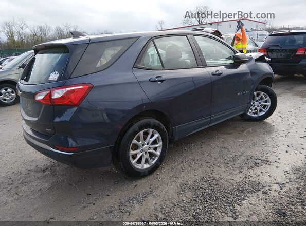 3GNAXREV7JS622931 2018 CHEVROLET EQUINOX Синий Задняя правая четверть