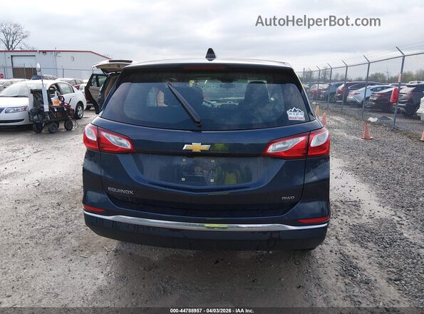 3GNAXREV7JS622931 2018 CHEVROLET EQUINOX Синий 