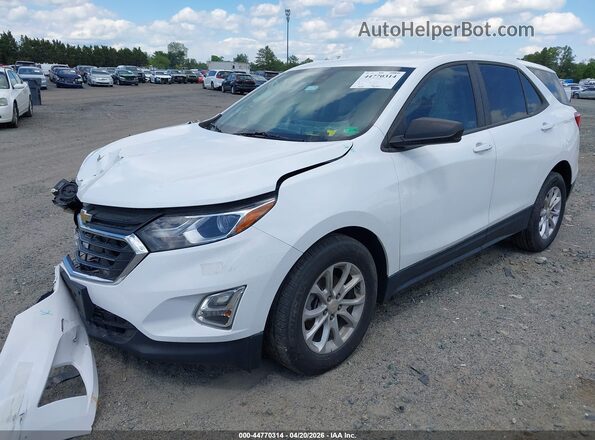 3GNAXSEV1LS738880 2020 CHEVROLET EQUINOX Белый Передняя левая четверть