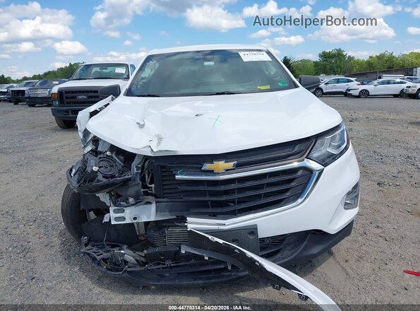 3GNAXSEV1LS738880 2020 CHEVROLET EQUINOX Белый Вид щитка приборов