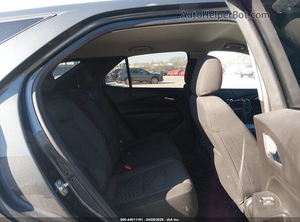3GNAXSEV5JS565250 2018 CHEVROLET EQUINOX Gray Widok naklejki z numerem VIN