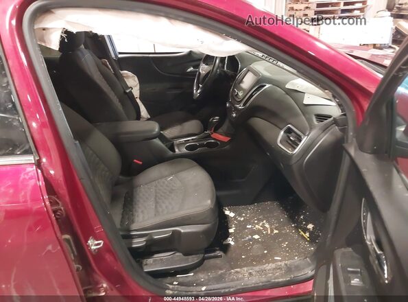 3GNAXSEV6JS523492 2018 CHEVROLET EQUINOX Red Widok wnętrza z przodu