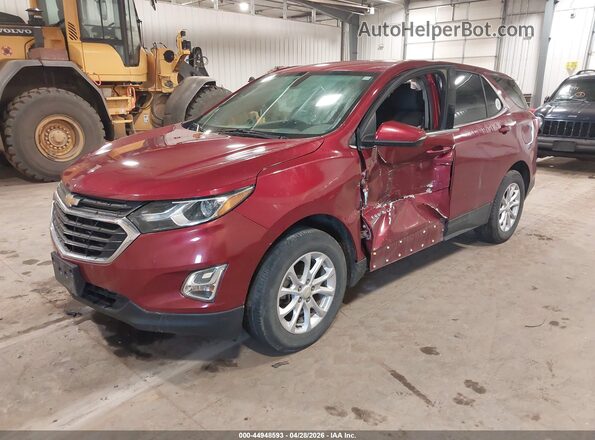 3GNAXSEV6JS523492 2018 CHEVROLET EQUINOX Red Przód lewy
