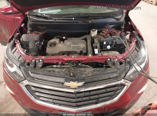 3GNAXSEV6JS523492 2018 CHEVROLET EQUINOX Red Widok z tyłu