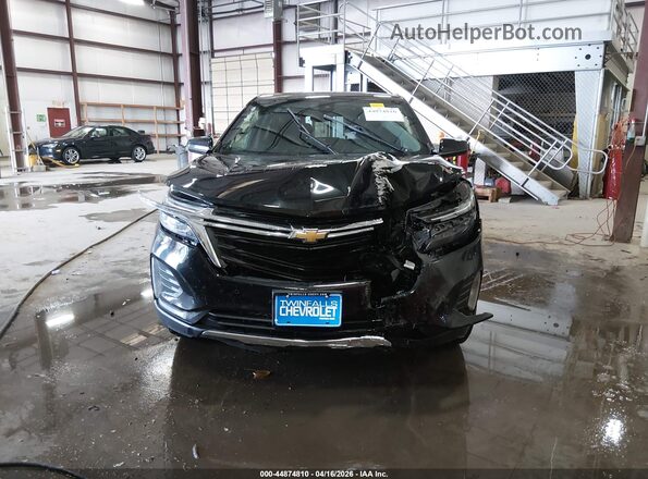 3GNAXTEG3PL226982 2023 CHEVROLET EQUINOX Black Widok z przodu