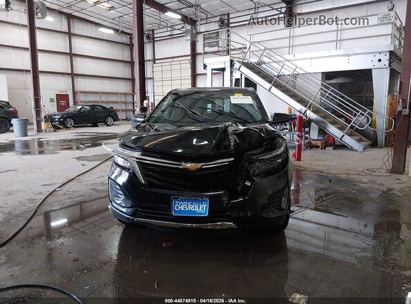 3GNAXTEG3PL226982 2023 CHEVROLET EQUINOX Black Widok zestawu wskaźników