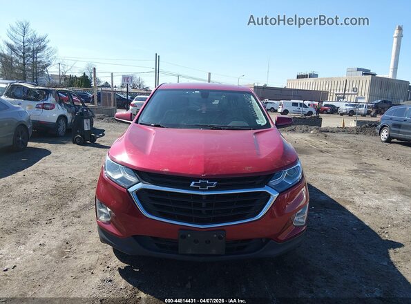 3GNAXUEU7JS550574 2018 CHEVROLET EQUINOX Burgundy Vista frontal