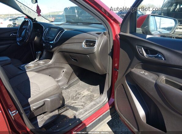 3GNAXUEU7JS550574 2018 CHEVROLET EQUINOX Burgundy Vista interior delantera