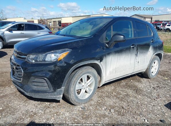 3GNCJKSBXLL116860 2020 CHEVROLET TRAX Black წინა მარცხენა ხედი სამი მეოთხედიდან