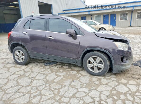 3GNCJLSB3GL117683 2016 CHEVROLET TRAX Gray წინა მარჯვენა