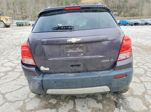 3GNCJLSB3GL117683 2016 CHEVROLET TRAX Gray უკანა ხედი