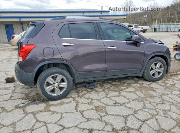 3GNCJLSB3GL117683 2016 CHEVROLET TRAX Gray უკანა მარჯვენა