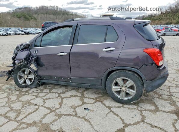 3GNCJLSB3GL117683 2016 CHEVROLET TRAX Gray უკანა მარცხენა