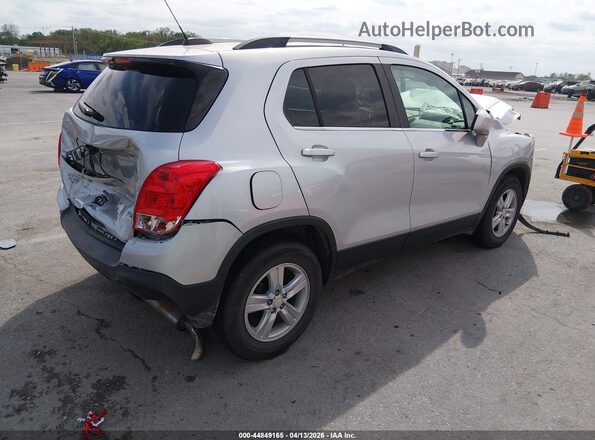 3GNCJLSB4GL263350 2016 CHEVROLET TRAX Silver Հետևի աջ