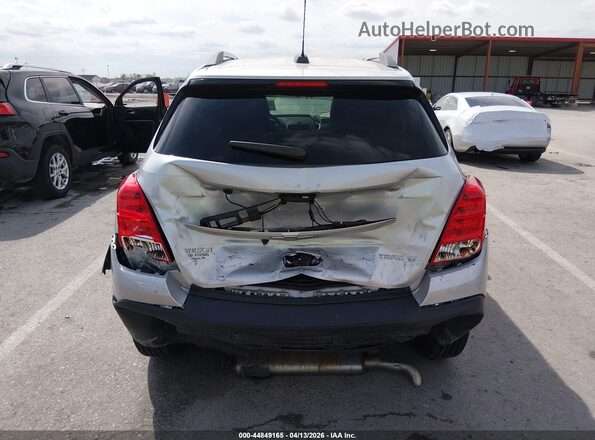 3GNCJLSB4GL263350 2016 CHEVROLET TRAX Silver 