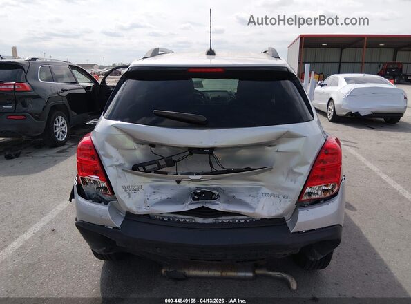 3GNCJLSB4GL263350 2016 CHEVROLET TRAX Silver 
