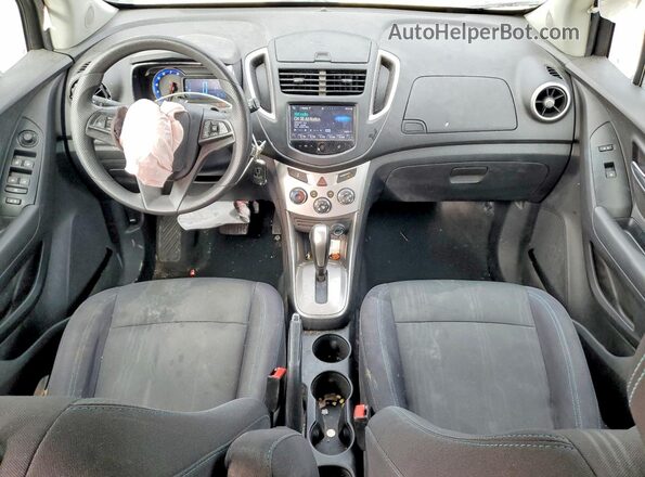 3GNCJLSB5GL218434 2016 CHEVROLET TRAX Серый Вид панели приборов