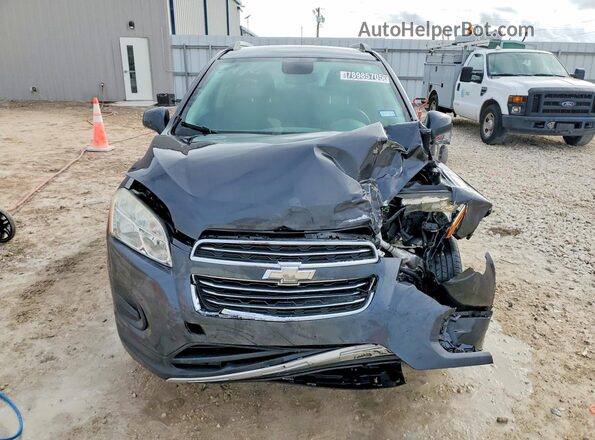 3GNCJLSB5GL218434 2016 CHEVROLET TRAX Серый Вид спереди