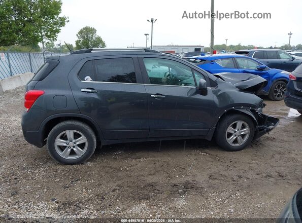3GNCJLSB6KL354953 2019 CHEVROLET TRAX Gray უკანა სალონის ხედი
