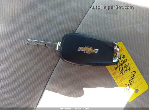3GNCJLSB8LL284731 2020 CHEVROLET TRAX Blue 