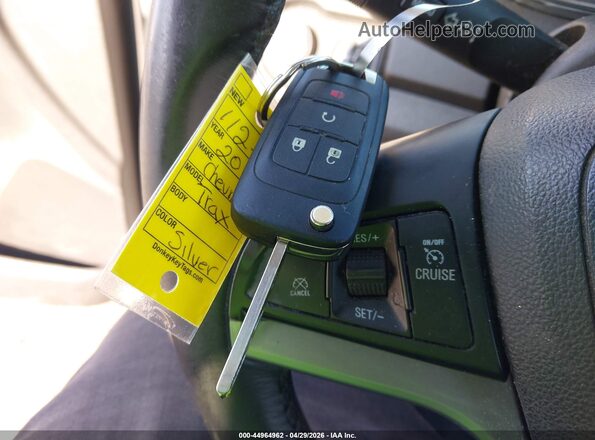 3GNCJPSB6GL260604 2016 CHEVROLET TRAX Серебряный Вид панели приборов