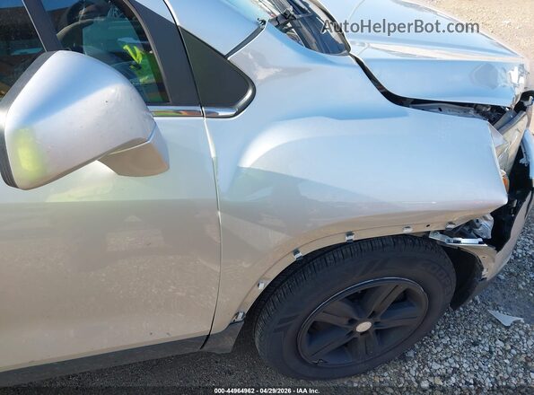 3GNCJPSB6GL260604 2016 CHEVROLET TRAX Серебряный Вид щитка приборов