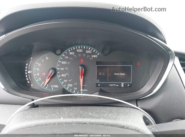 3GNCJPSB7JL307548 2018 CHEVROLET TRAX Blue Vista de los asientos traseros
