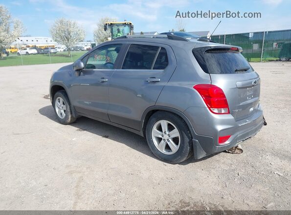 3GNCJPSB9LL275821 2020 CHEVROLET TRAX Gray Trasero izquierdo