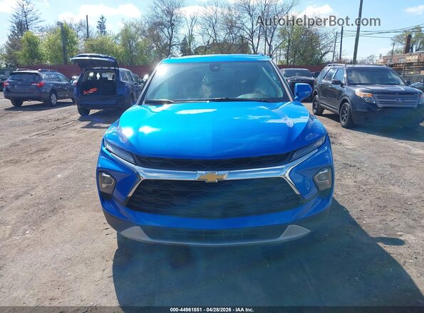 3GNKBCR46SS268449 2025 CHEVROLET BLAZER Blue ხელსაწყოთა პანელის ხედი