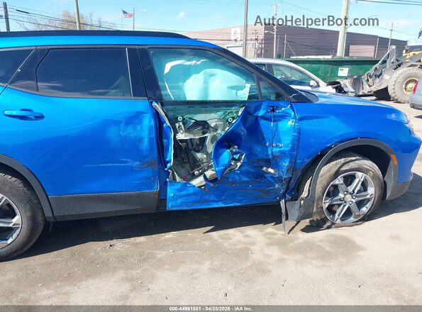 3GNKBCR46SS268449 2025 CHEVROLET BLAZER Blue უკანა სალონის ხედი