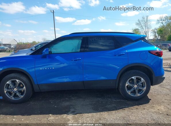 3GNKBCR46SS268449 2025 CHEVROLET BLAZER Blue სალონის 360-გრადუსიანი ხედი