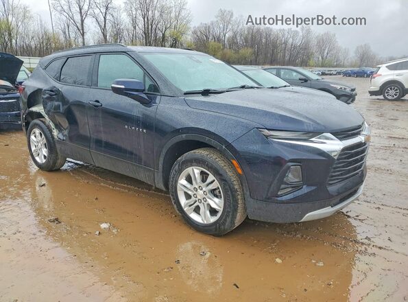 3GNKBCRS3MS545303 2021 CHEVROLET BLAZER Черный Передняя правая четверть