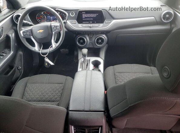 3GNKBCRS3MS545303 2021 CHEVROLET BLAZER Черный Вид панели приборов