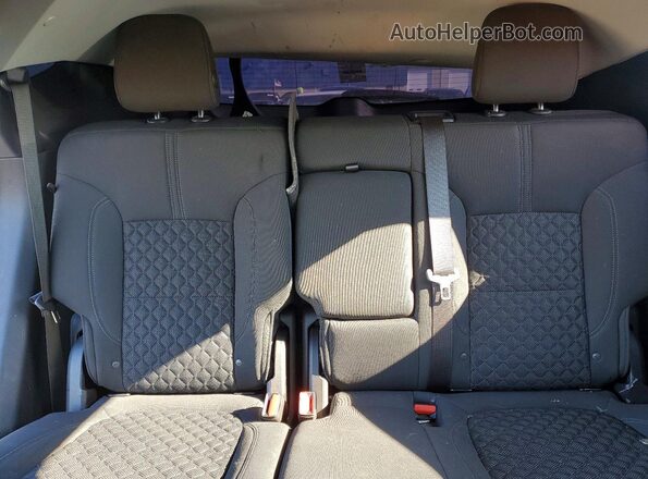3GNKBCRS8LS725620 2020 CHEVROLET BLAZER Black Widok tylnych siedzeń