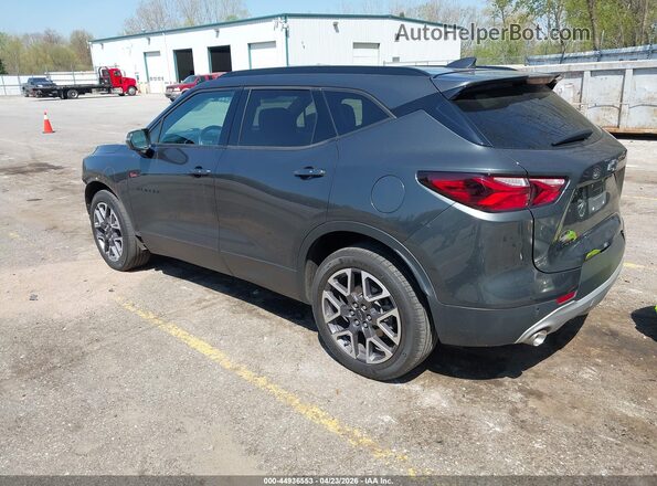 3GNKBDRSXLS640252 2020 CHEVROLET BLAZER Серый Задняя левая четверть