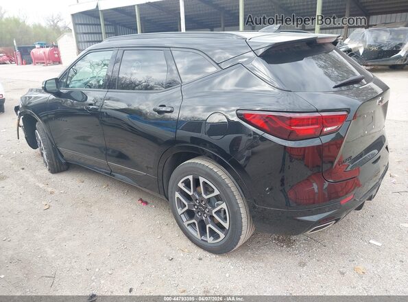3GNKBERS1SS246742 2025 CHEVROLET BLAZER Черный Задняя левая четверть