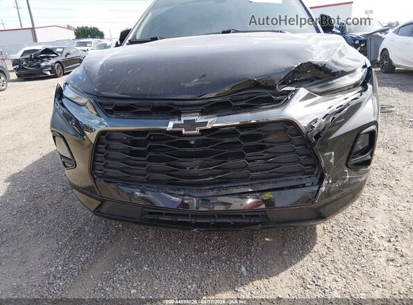 3GNKBERS5KS700166 2019 CHEVROLET BLAZER Черный Вид спереди